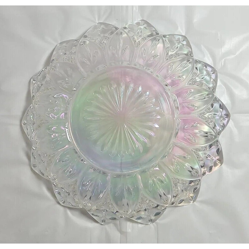 Unbranded glass bowl Floral Colorful * - Picture 3 of 4